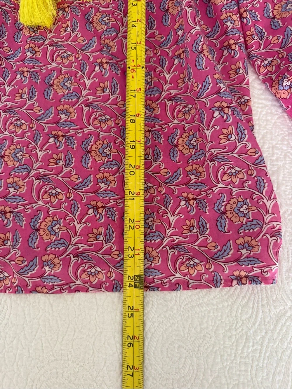 J. Crew Pink Floral Embroidered Yoke Peasant Blouse❗️